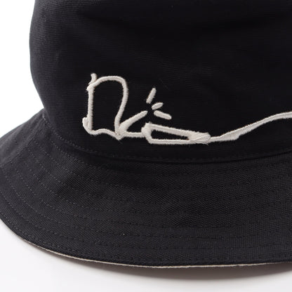 DIOR × TRAVIS SCOTT CACTUS JACK バケット ハット コットン ブラック クリスチャンディオール 財布・小物 Christian Dior