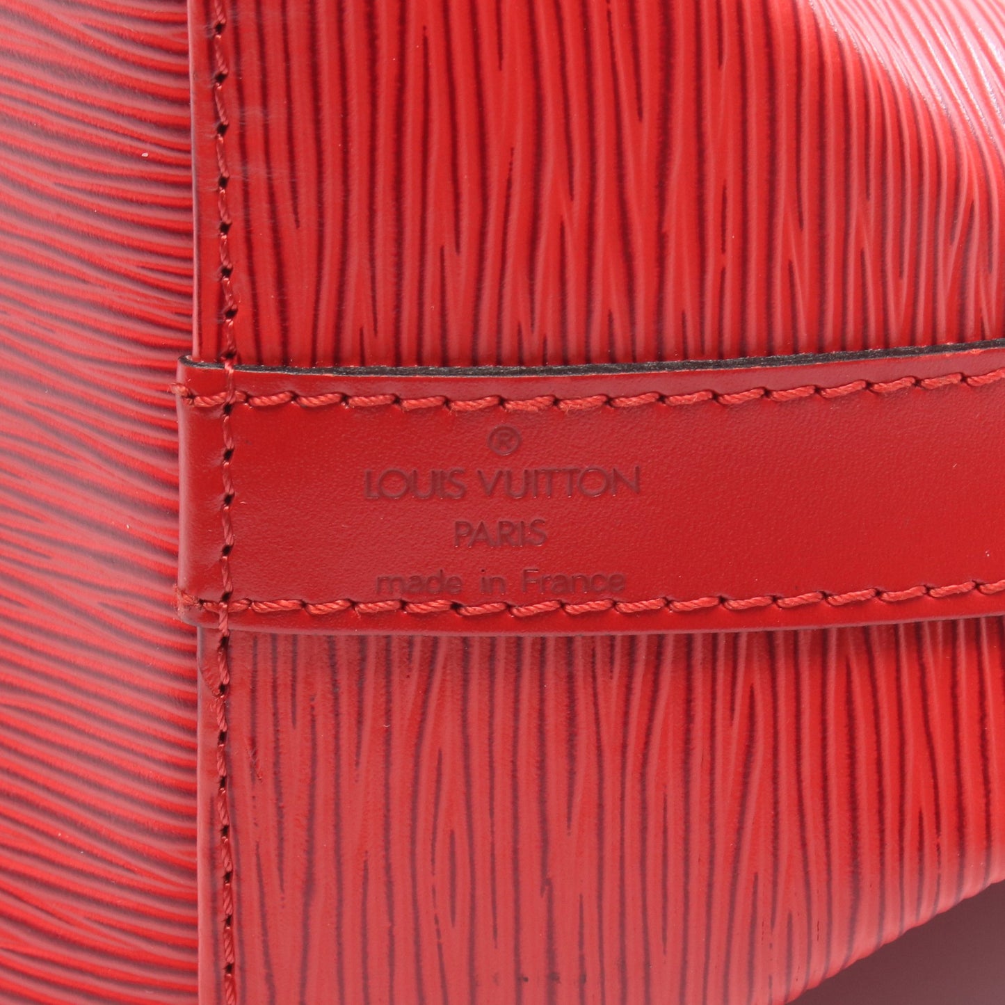 プチノエ エピ カスティリアンレッド ショルダーバッグ レザー レッド ルイヴィトン バッグ LOUIS VUITTON