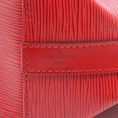 プチノエ エピ カスティリアンレッド ショルダーバッグ レザー レッド ルイヴィトン バッグ LOUIS VUITTON