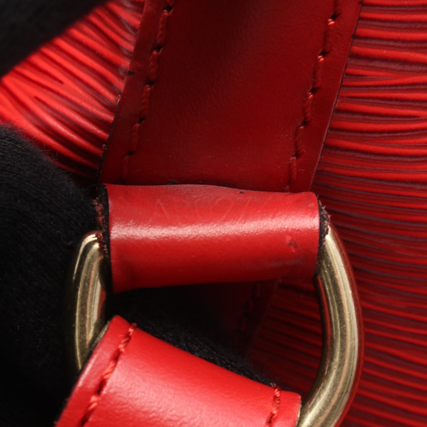 プチノエ エピ カスティリアンレッド ショルダーバッグ レザー レッド ルイヴィトン バッグ LOUIS VUITTON