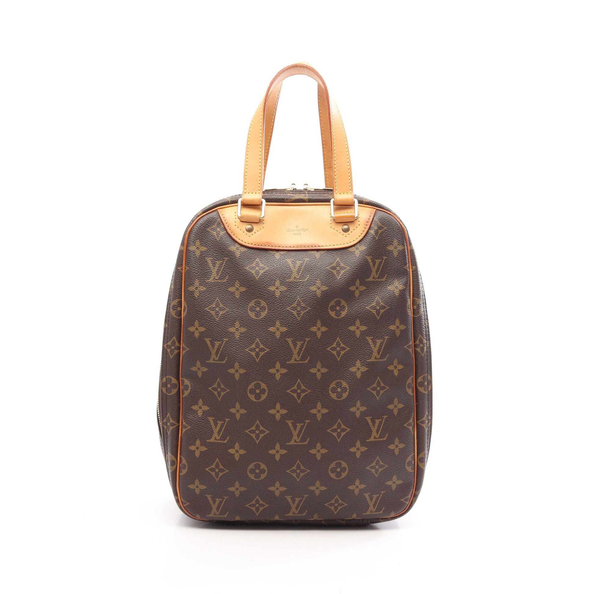 エクスキュルシオン モノグラム ハンドバッグ PVC レザー ブラウン ルイヴィトン バッグ LOUIS VUITTON
