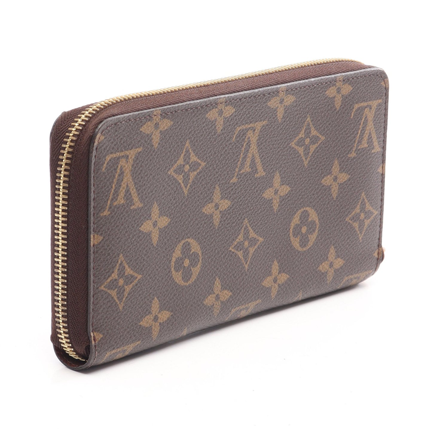 ジッピーウォレット モノグラム ラウンドファスナー長財布 PVC ブラウン ルイヴィトン 財布・小物 LOUIS VUITTON