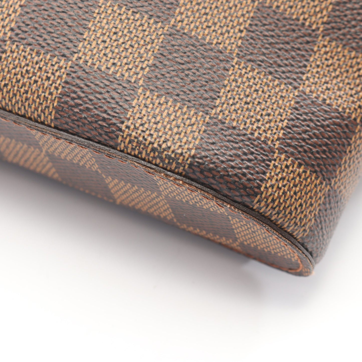 ジェロニモス ダミエエベヌ ボディバッグ PVC ブラウン ルイヴィトン バッグ LOUIS VUITTON