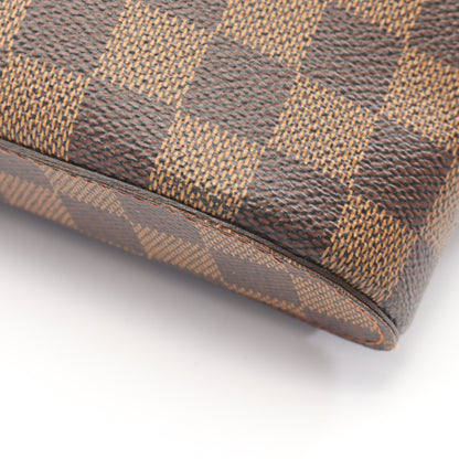 ジェロニモス ダミエエベヌ ボディバッグ PVC ブラウン ルイヴィトン バッグ LOUIS VUITTON