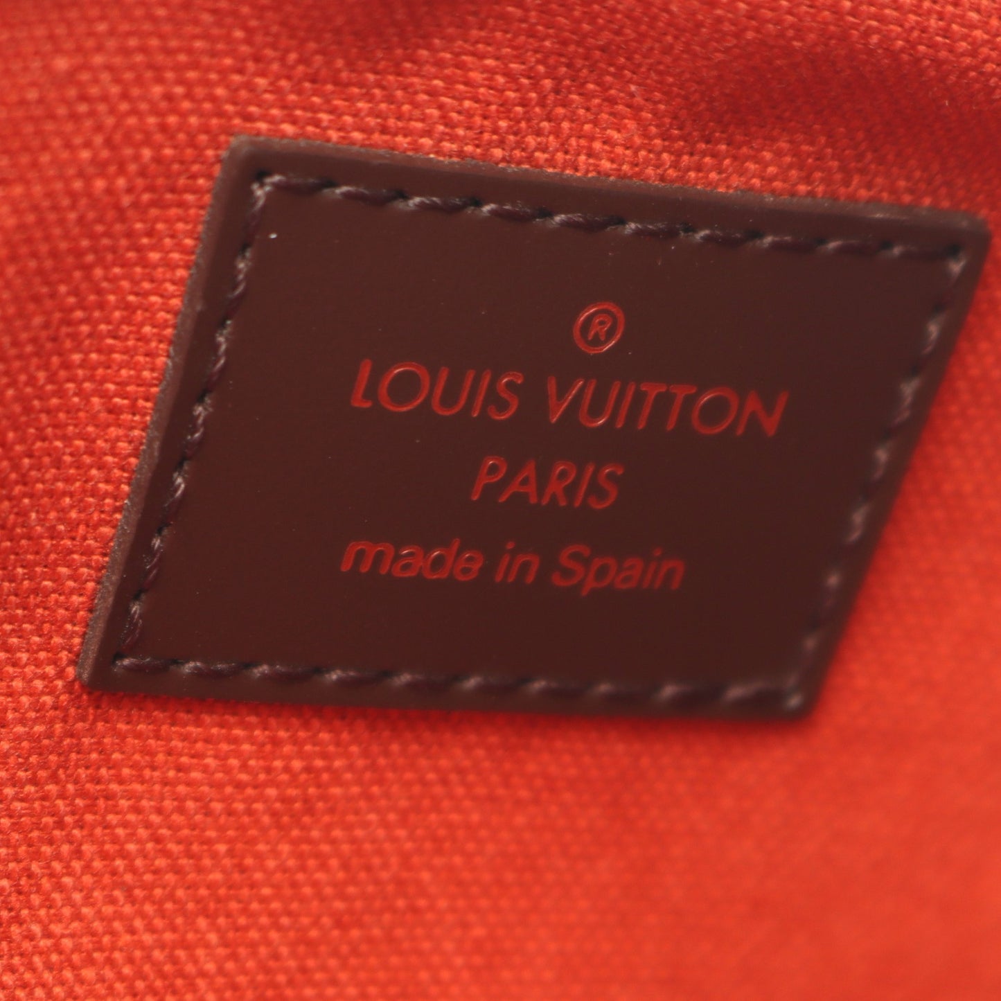ジェロニモス ダミエエベヌ ボディバッグ PVC ブラウン ルイヴィトン バッグ LOUIS VUITTON
