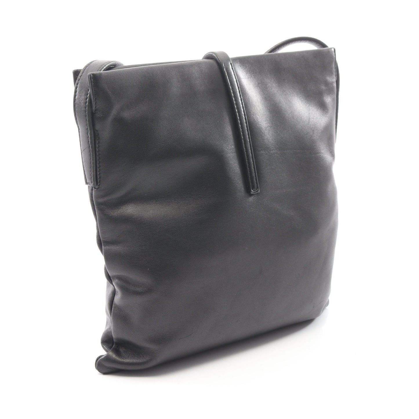 アナグラム ショルダーバッグ レザー ブラック ロエベ バッグ LOEWE