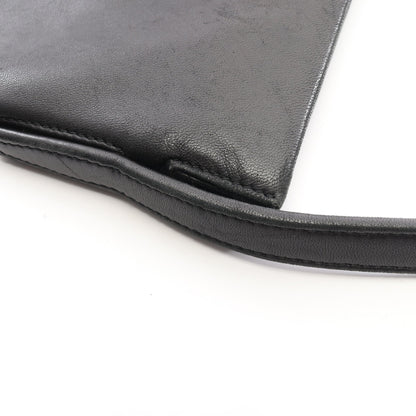 アナグラム ショルダーバッグ レザー ブラック ロエベ バッグ LOEWE
