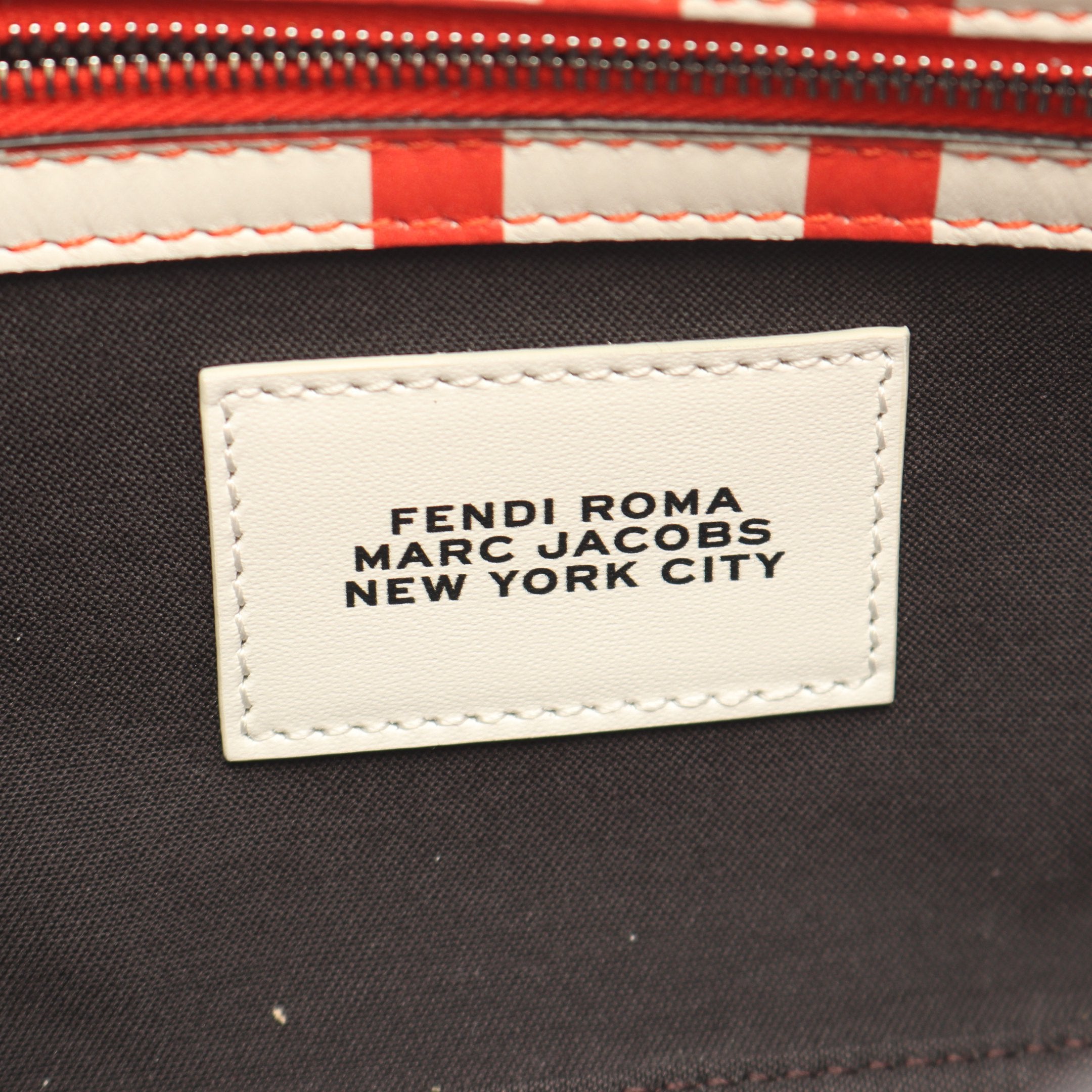 FENDI × MARC JACOB マンマバケット 2WAY ハンドバッグ レザー