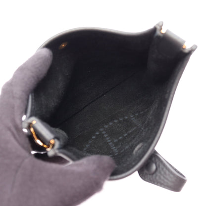 エヴリンアマゾンTPM ショルダーバッグ トリヨンクレマンス ブラック ゴールド金具 K刻印 エルメス