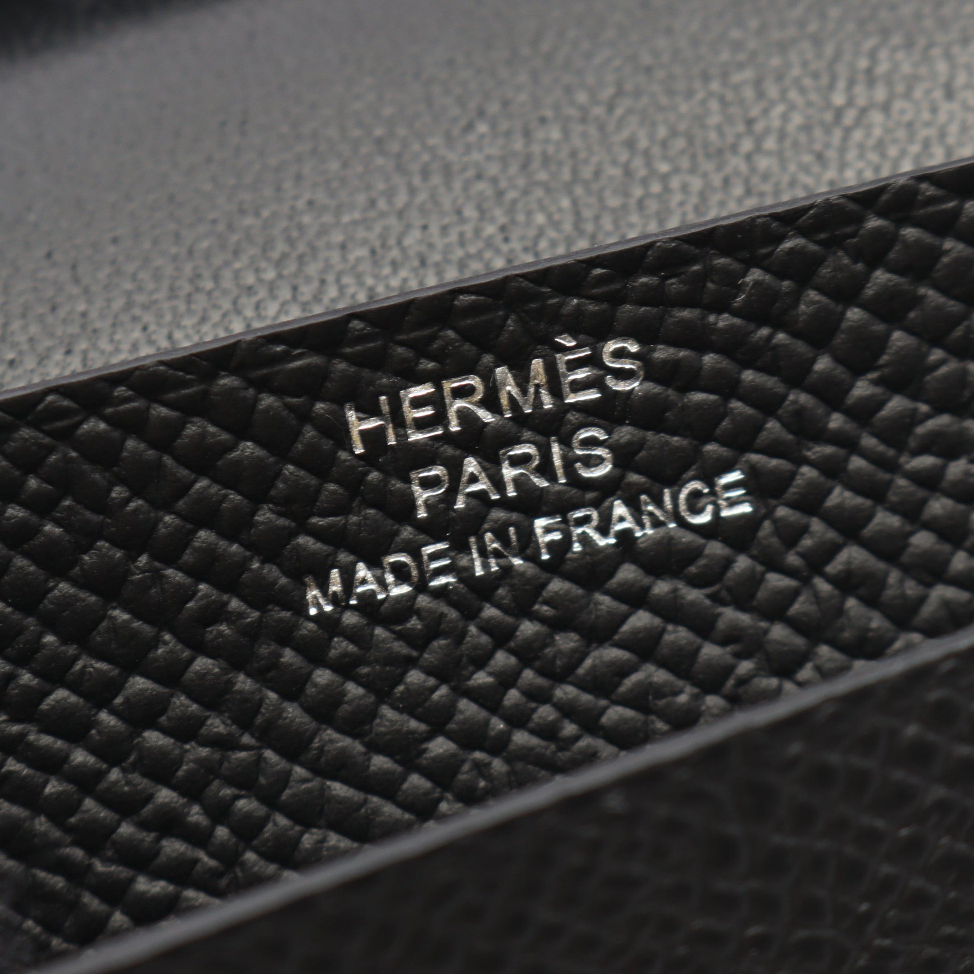 ベアンミニ カードケース ヴォーエプソン ブラック ブラック金具 U刻印 エルメス 財布・小物 HERMES