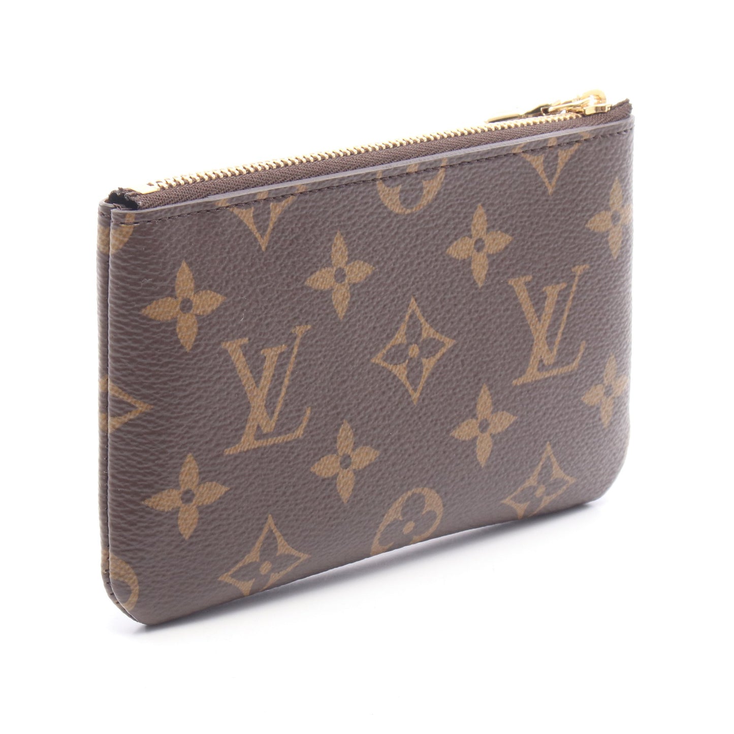ポシェット クレ モノグラム キーケース PVC ブラウン ルイヴィトン 財布・小物 LOUIS VUITTON