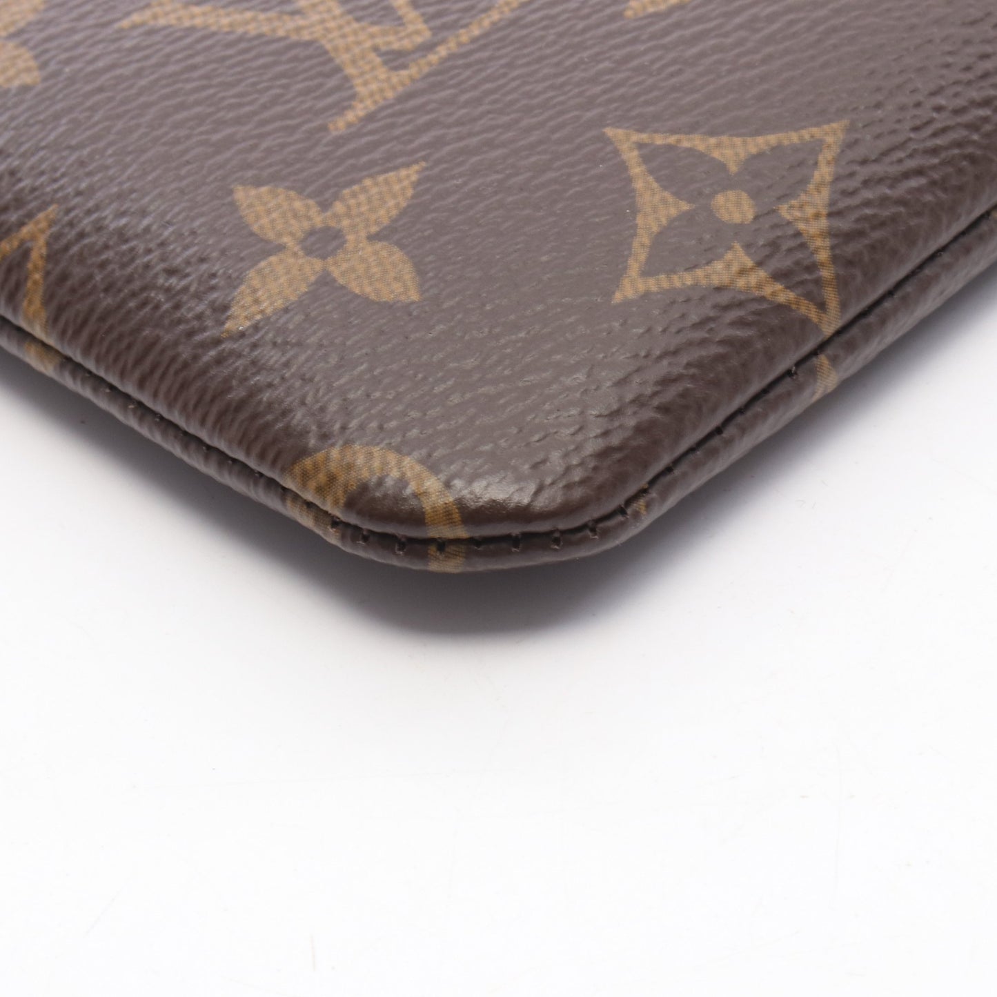 ポシェット クレ モノグラム キーケース PVC ブラウン ルイヴィトン 財布・小物 LOUIS VUITTON