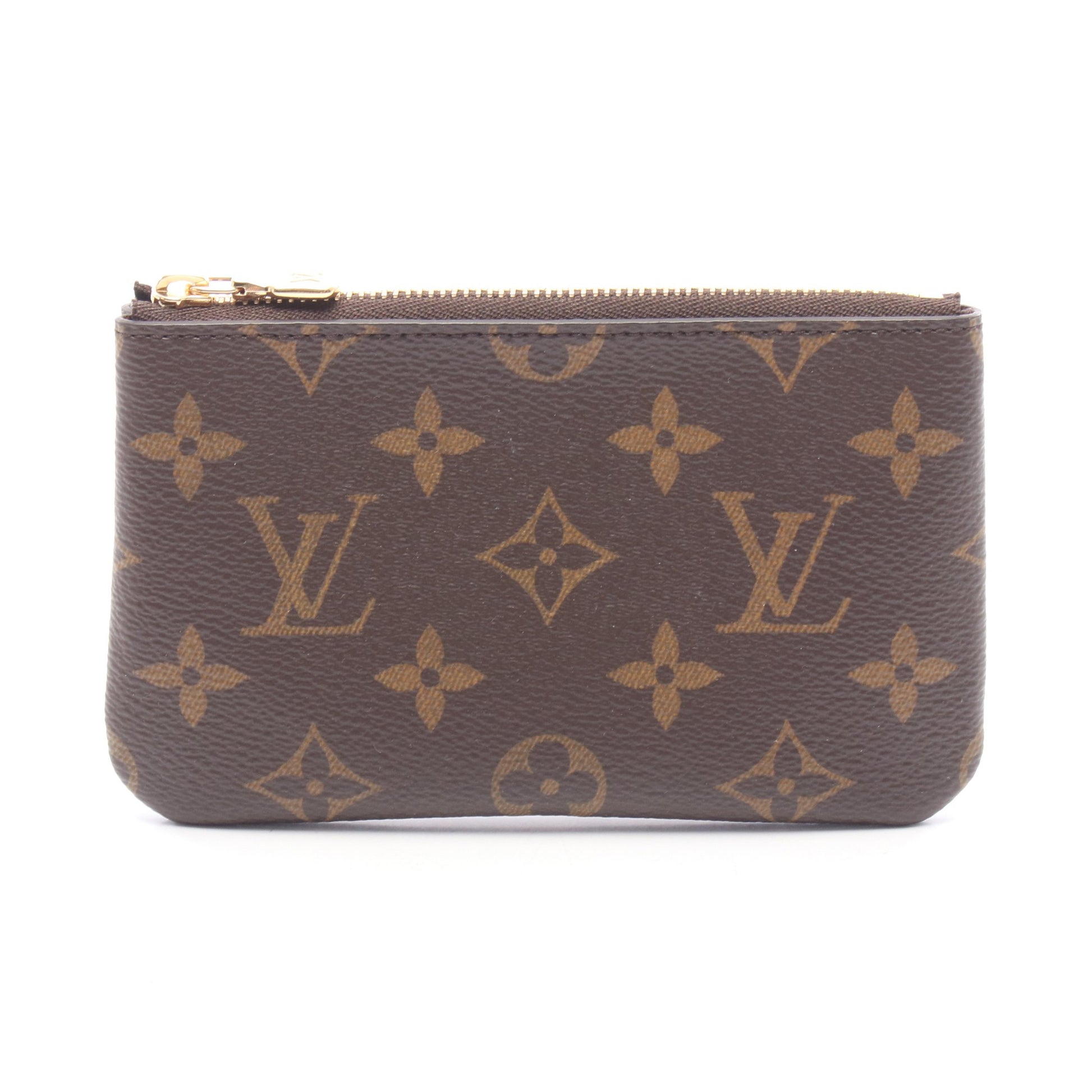 ポシェット クレ モノグラム キーケース PVC ブラウン ルイヴィトン 財布・小物 LOUIS VUITTON