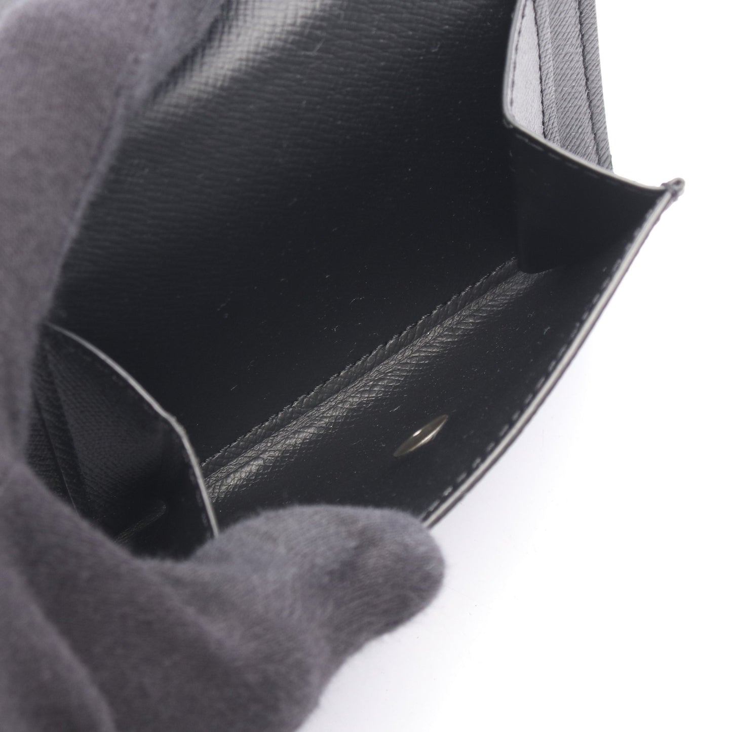 ポルトフォイユ マルコ NM モノグラムエクリプス 二つ折り財布 PVC ブラック ルイヴィトン