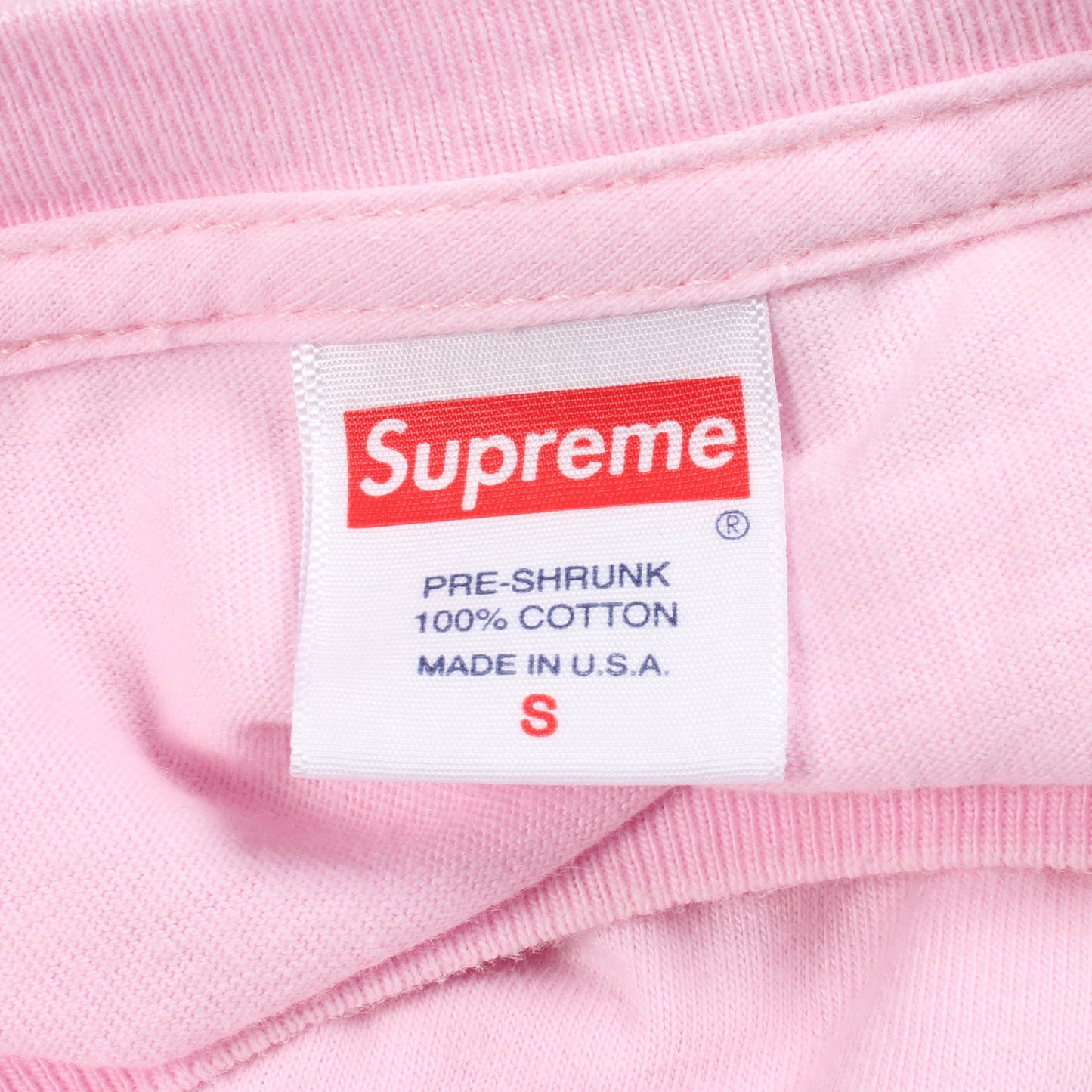 Supreme × Kaws Chalk Logo Tee 21SS 半袖Tシャツ コットン ピンク シュプリーム