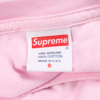 Supreme × Kaws Chalk Logo Tee 21SS 半袖Tシャツ コットン ピンク シュプリーム