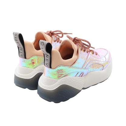 Stella McCartney × PHOENIX BROTHERS ECLYPSE エクリプス ホログラム スニーカー ファブリック フェイクレザー ピンク ステラマッカートニー シューズ Stella McCartney