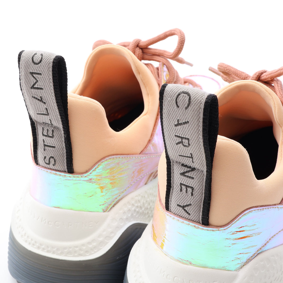 Stella McCartney × PHOENIX BROTHERS ECLYPSE エクリプス ホログラム スニーカー ファブリック フェイクレザー ピンク ステラマッカートニー シューズ Stella McCartney