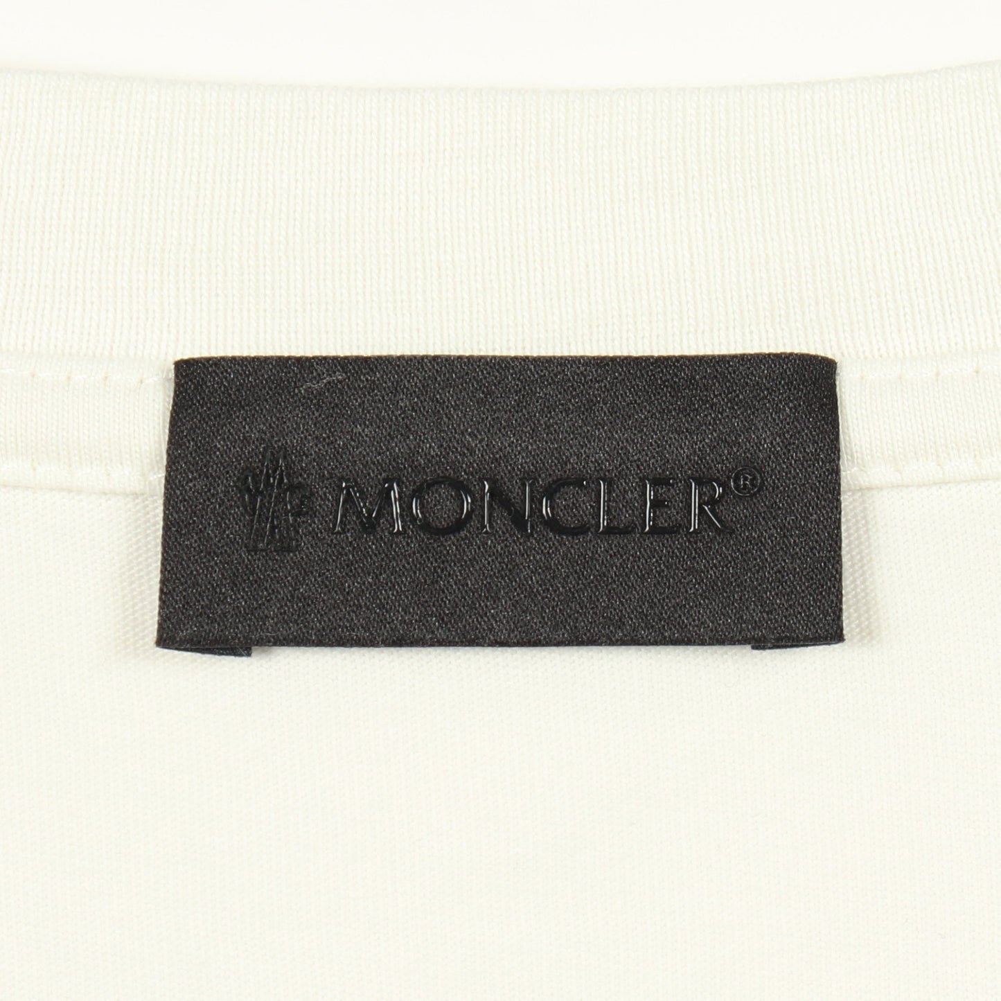 ロゴ 半袖Tシャツ コットン ホワイト モンクレール