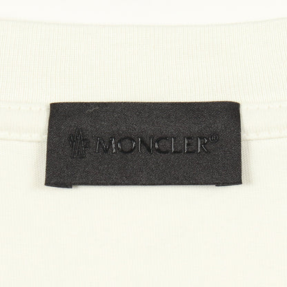 ロゴ 半袖Tシャツ コットン ホワイト モンクレール