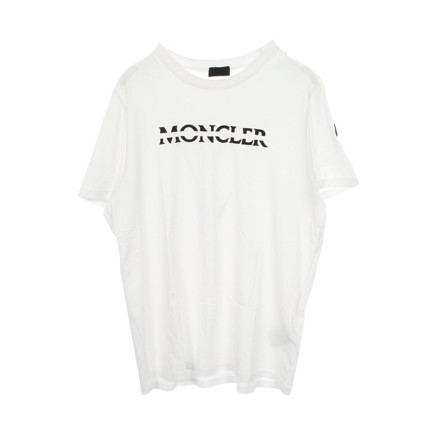 ロゴレタリング 半袖Tシャツ コットン ホワイト モンクレール
