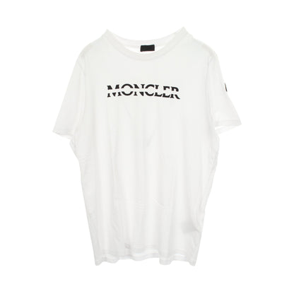 ロゴレタリング 半袖Tシャツ コットン ホワイト モンクレール