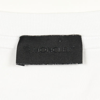 ロゴレタリング 半袖Tシャツ コットン ホワイト モンクレール