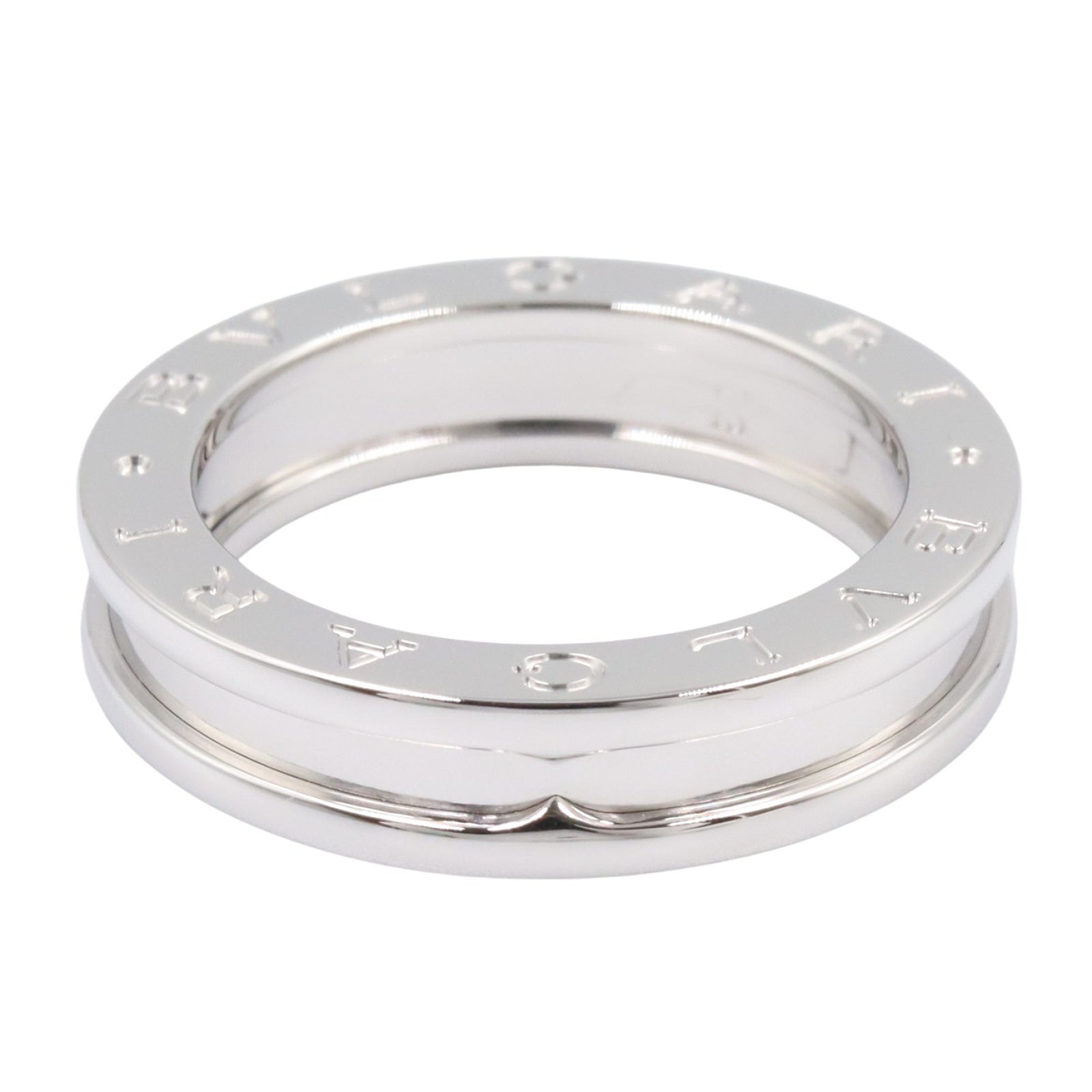 B-zero1 ビーゼロワン リング 1バンド リング 指輪 K18WG ホワイトゴールド ブルガリ アクセサリー BVLGARI