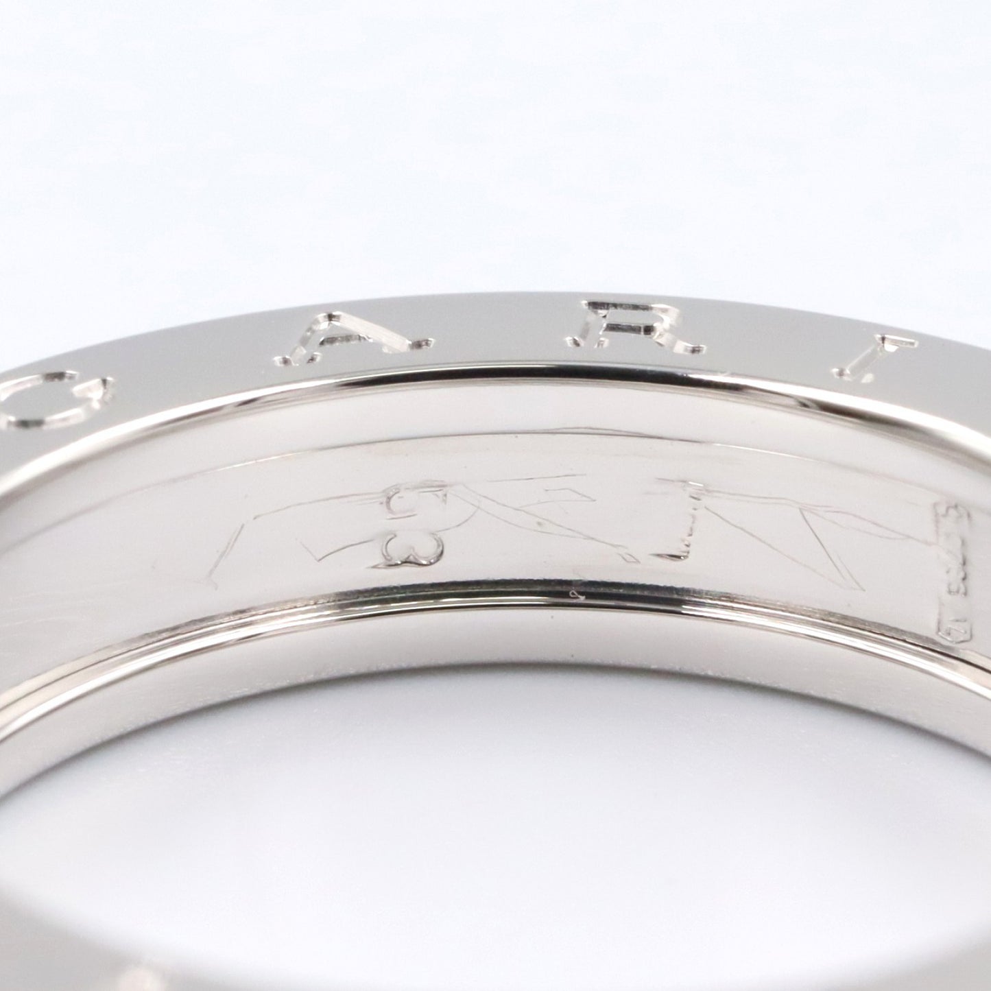 B-zero1 ビーゼロワン リング 1バンド リング 指輪 K18WG ホワイトゴールド ブルガリ アクセサリー BVLGARI