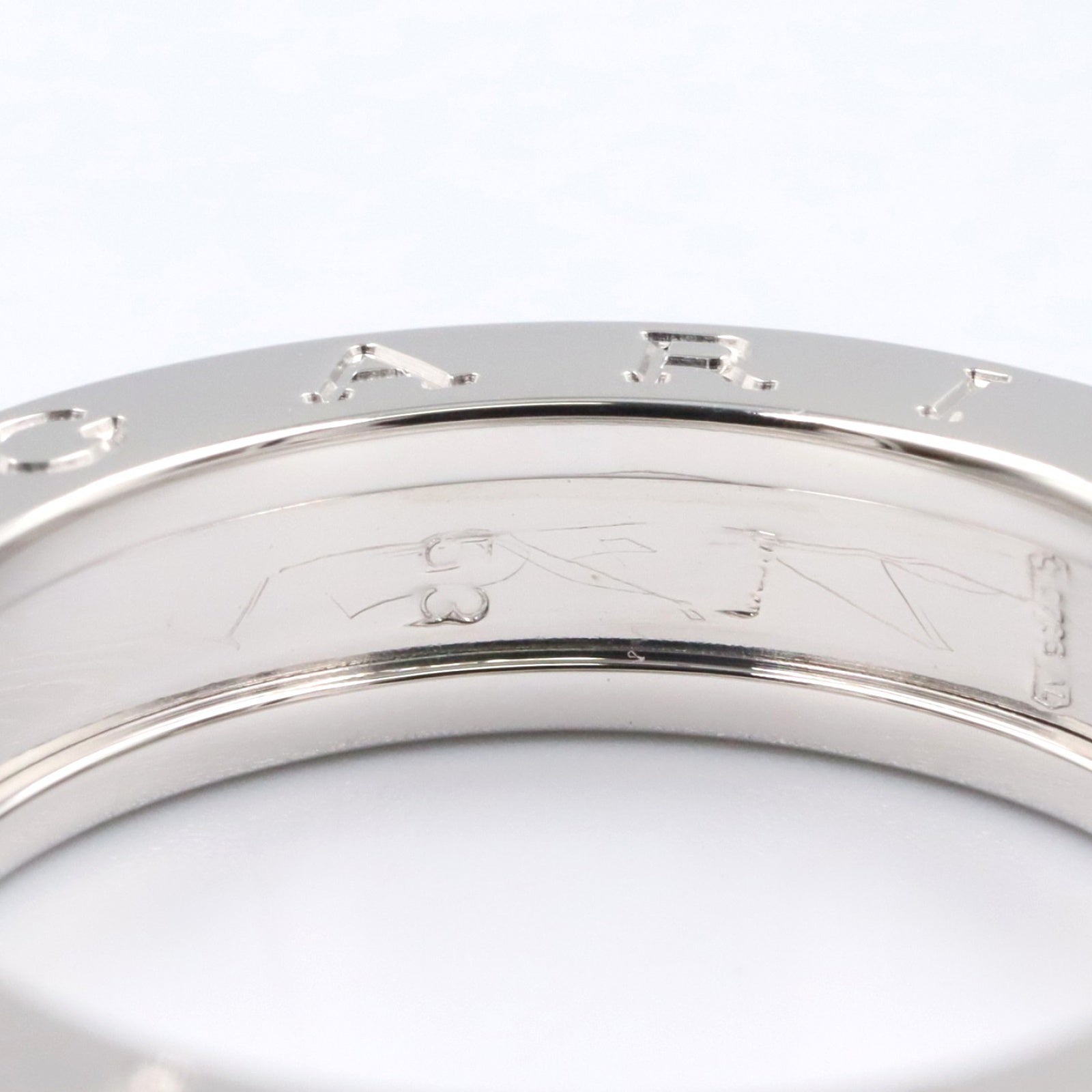 B-zero1 ビーゼロワン リング 1バンド リング 指輪 K18WG ホワイトゴールド ブルガリ アクセサリー BVLGARI
