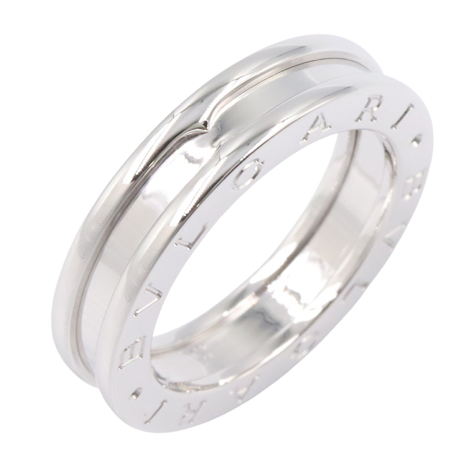 B-zero1 ビーゼロワン リング 1バンド リング 指輪 K18WG ホワイトゴールド ブルガリ アクセサリー BVLGARI
