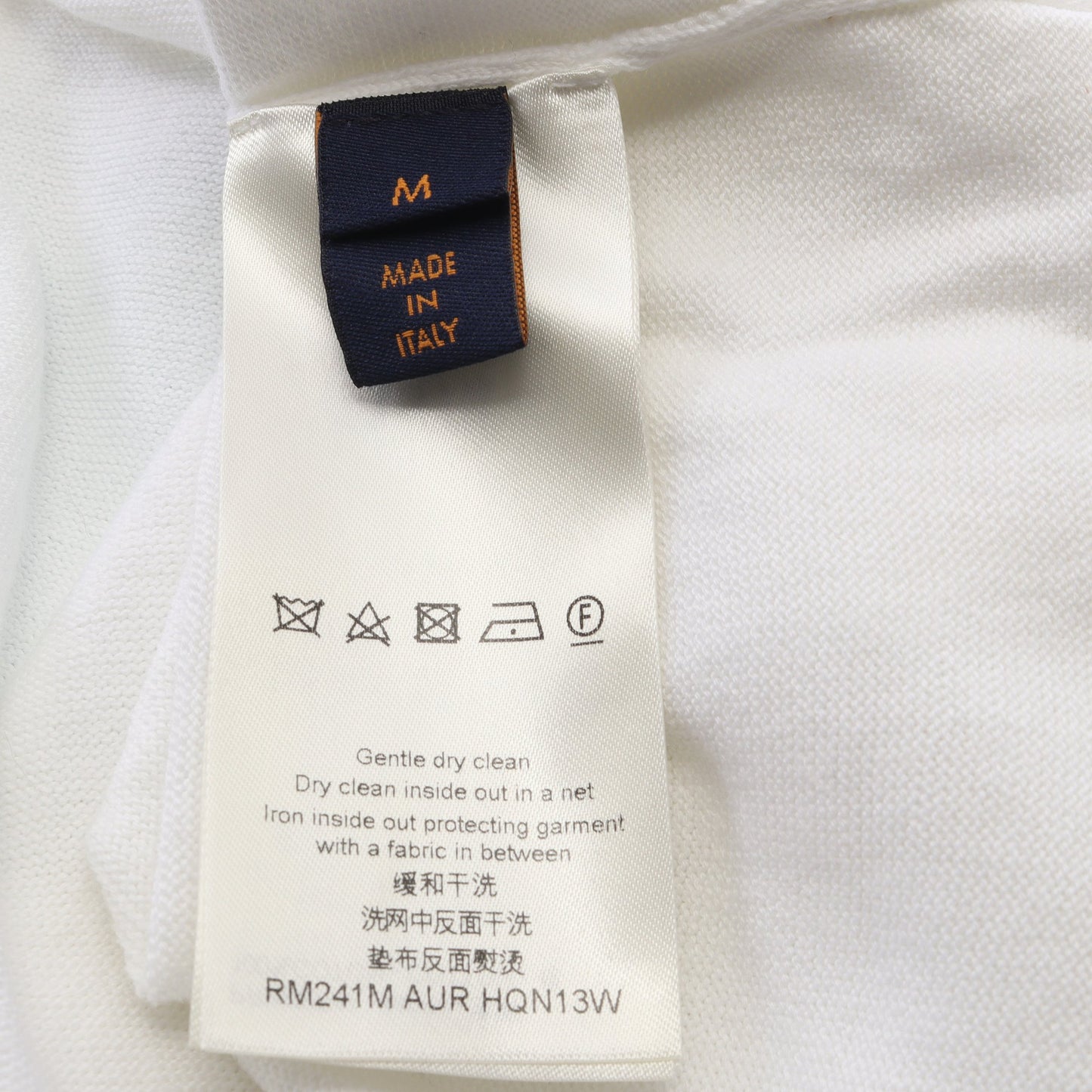 LV SKI ロゴ ショートスリーブ クルーネック Tシャツ ニット コットン ホワイト ブルー ルイヴィトン