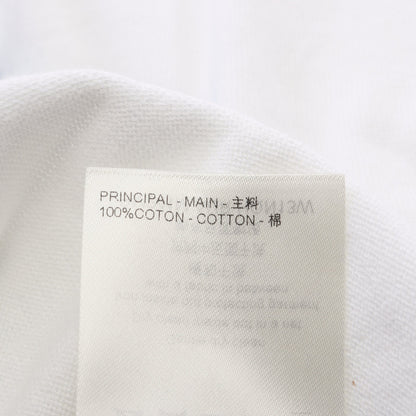 LV SKI ロゴ ショートスリーブ クルーネック Tシャツ ニット コットン ホワイト ブルー ルイヴィトン