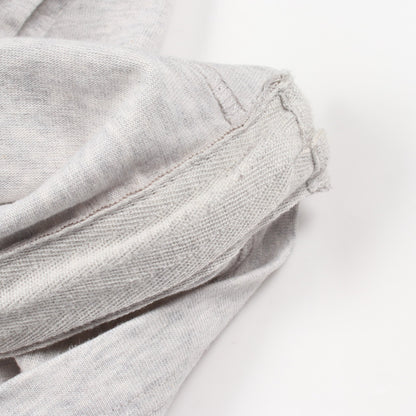sacai × A.P.C. KIYO LOGO SIDEZIP 21SS 半袖Tシャツ コットン ライトグレー サカイ