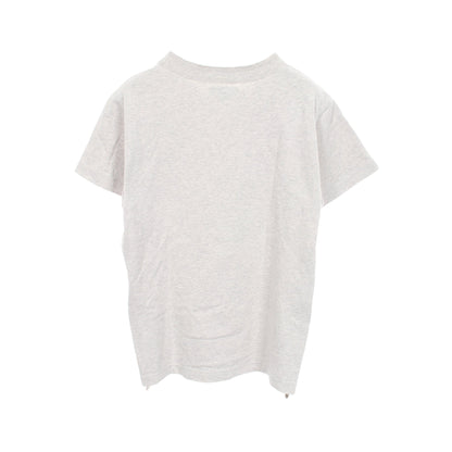 sacai × A.P.C. KIYO LOGO SIDEZIP 21SS 半袖Tシャツ コットン ライトグレー サカイ