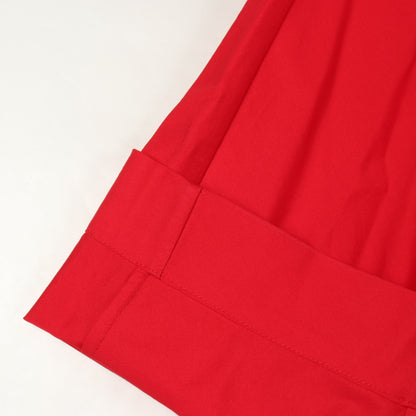 長袖 ワンピース コットン レッド エスマックスマーラ ワンピース S Max Mara