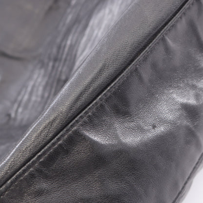 NAPPA ANTIQUE ショルダーバッグ トートバッグ レザー ブラック プラダ