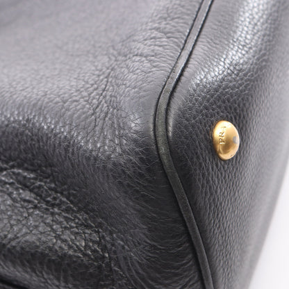 VIT.DAINO 2WAY ハンドバッグ レザー ブラック プラダ バッグ PRADA