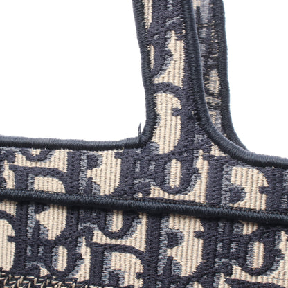 BOOK TOTE ブックトート ミニ ハンドバッグ キャンバス ネイビー ベージュ クリスチャンディオール バッグ Christian Dior