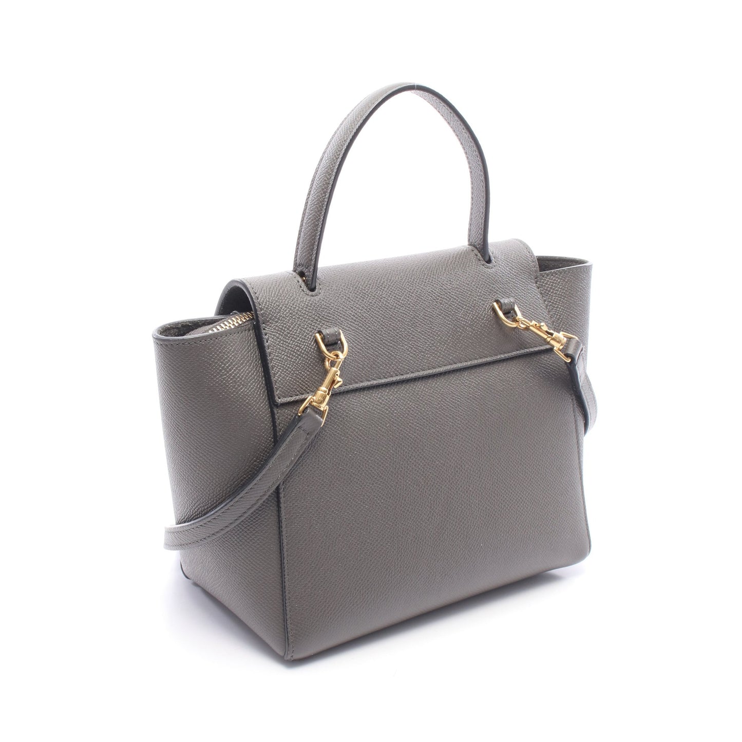 BELT BAG NANO ベルトバッグ ナノ 2WAY ハンドバッグ レザー グレー セリーヌ