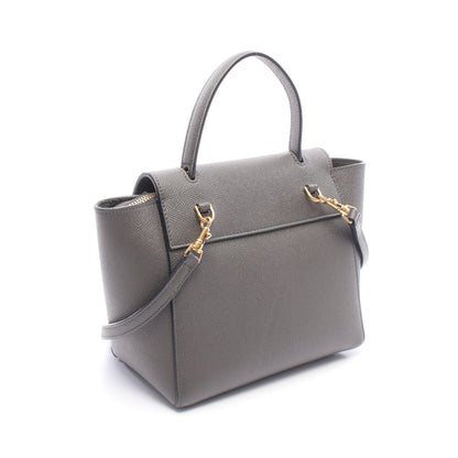 BELT BAG NANO ベルトバッグ ナノ 2WAY ハンドバッグ レザー グレー セリーヌ