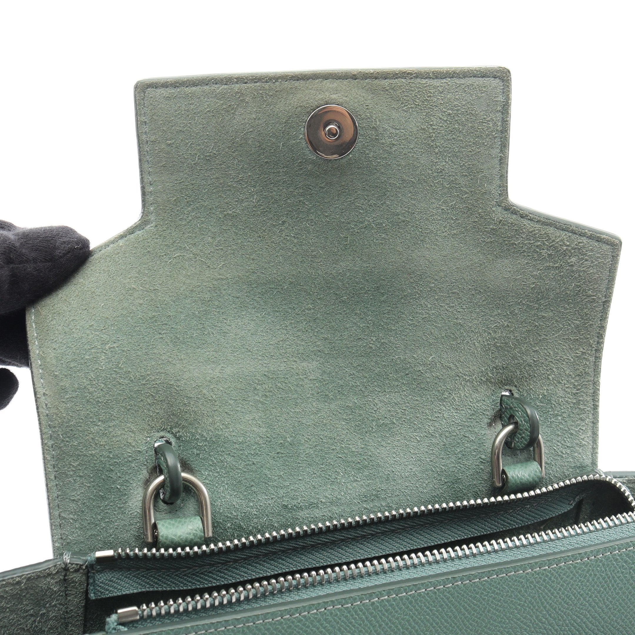 BELT BAG NANO ベルトバッグ ナノ 2WAY ハンドバッグ レザー グリーン