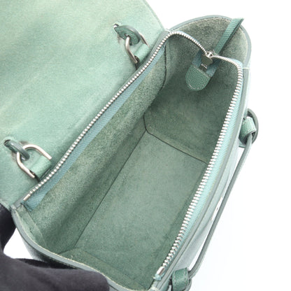 BELT BAG NANO ベルトバッグ ナノ 2WAY ハンドバッグ レザー グリーン セリーヌ