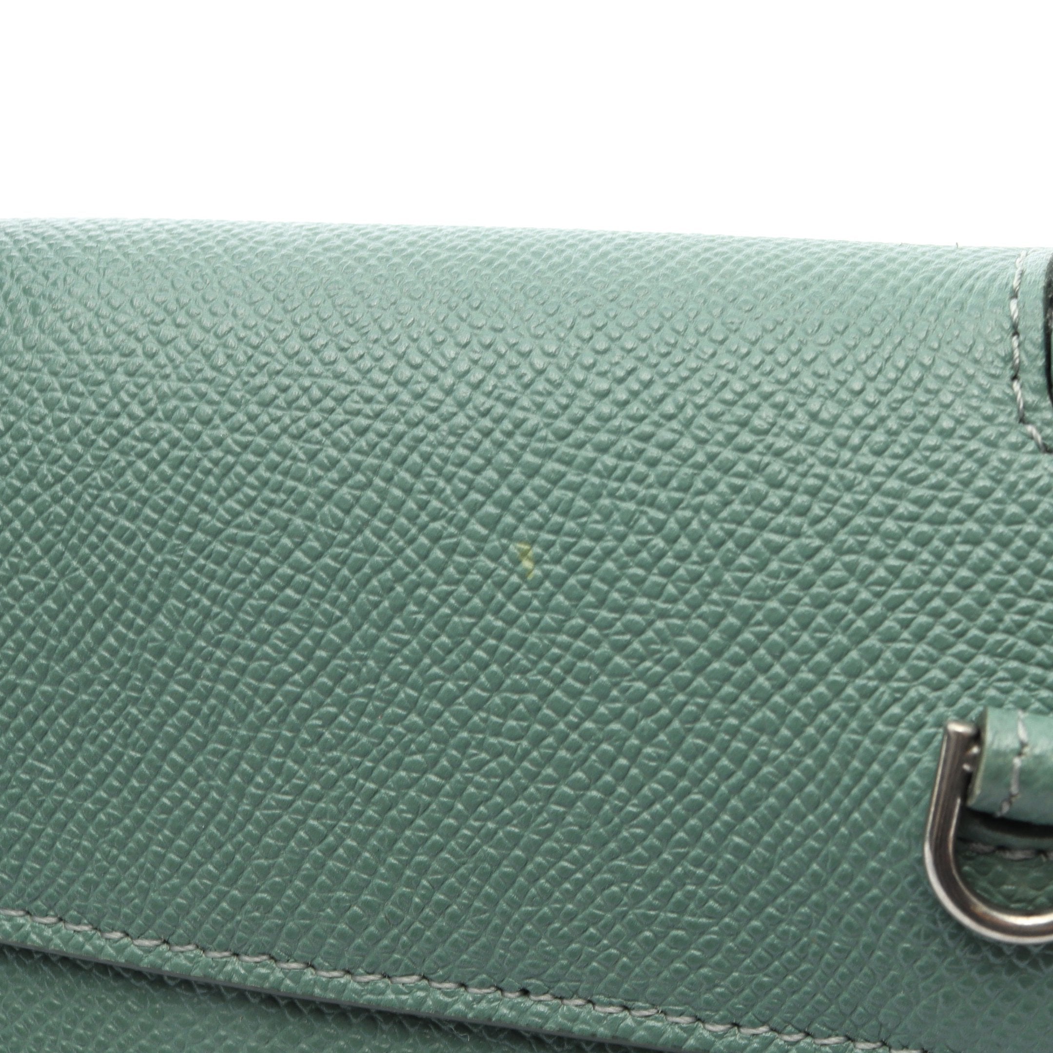BELT BAG NANO ベルトバッグ ナノ 2WAY ハンドバッグ レザー グリーン