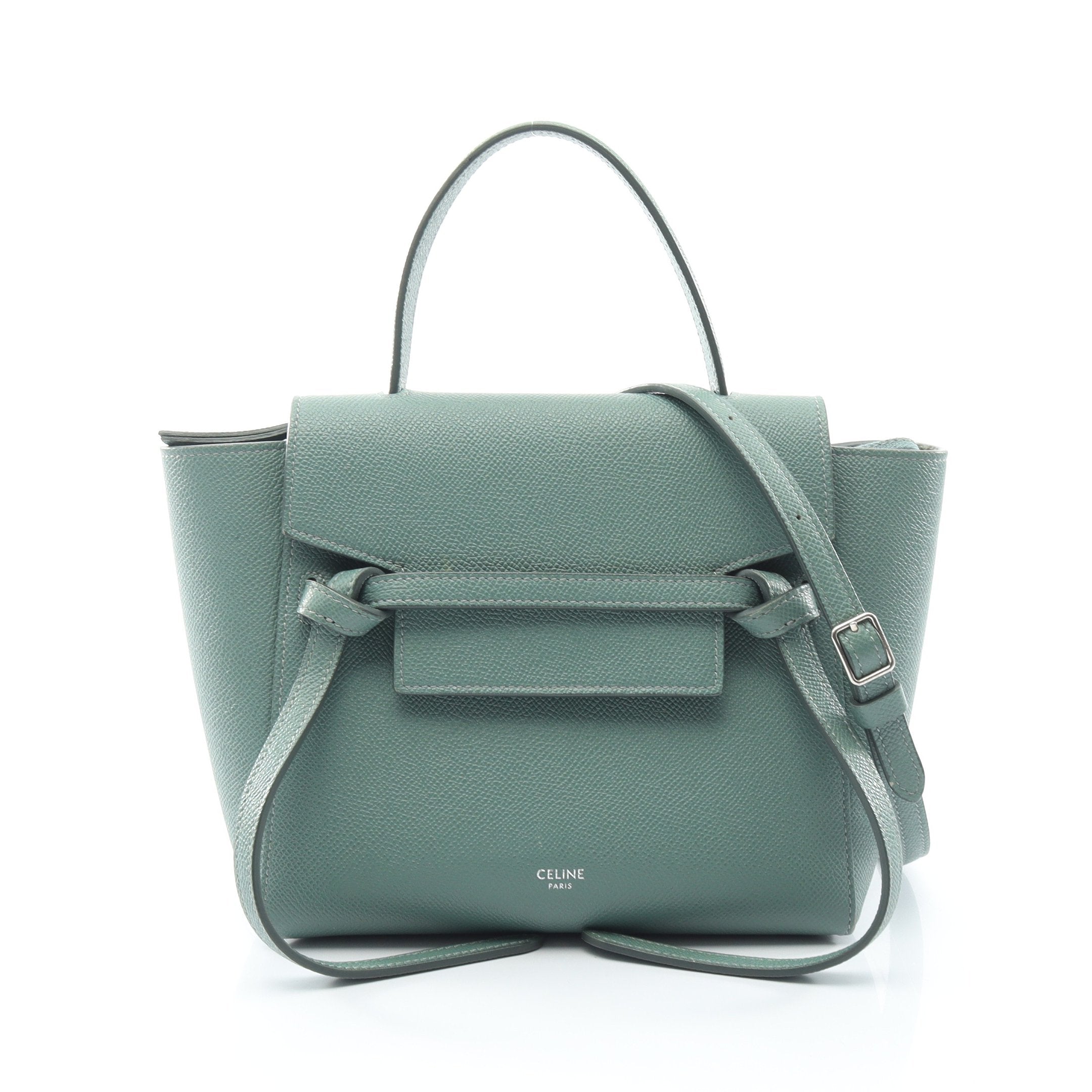 BELT BAG NANO ベルトバッグ ナノ 2WAY ハンドバッグ レザー グリーン