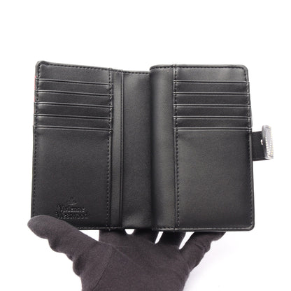 ZIP CARD WALLET オーブ 二つ折り財布 PVC マルチカラー ヴィヴィアンウエストウッド