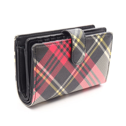 ZIP CARD WALLET オーブ 二つ折り財布 PVC マルチカラー ヴィヴィアンウエストウッド