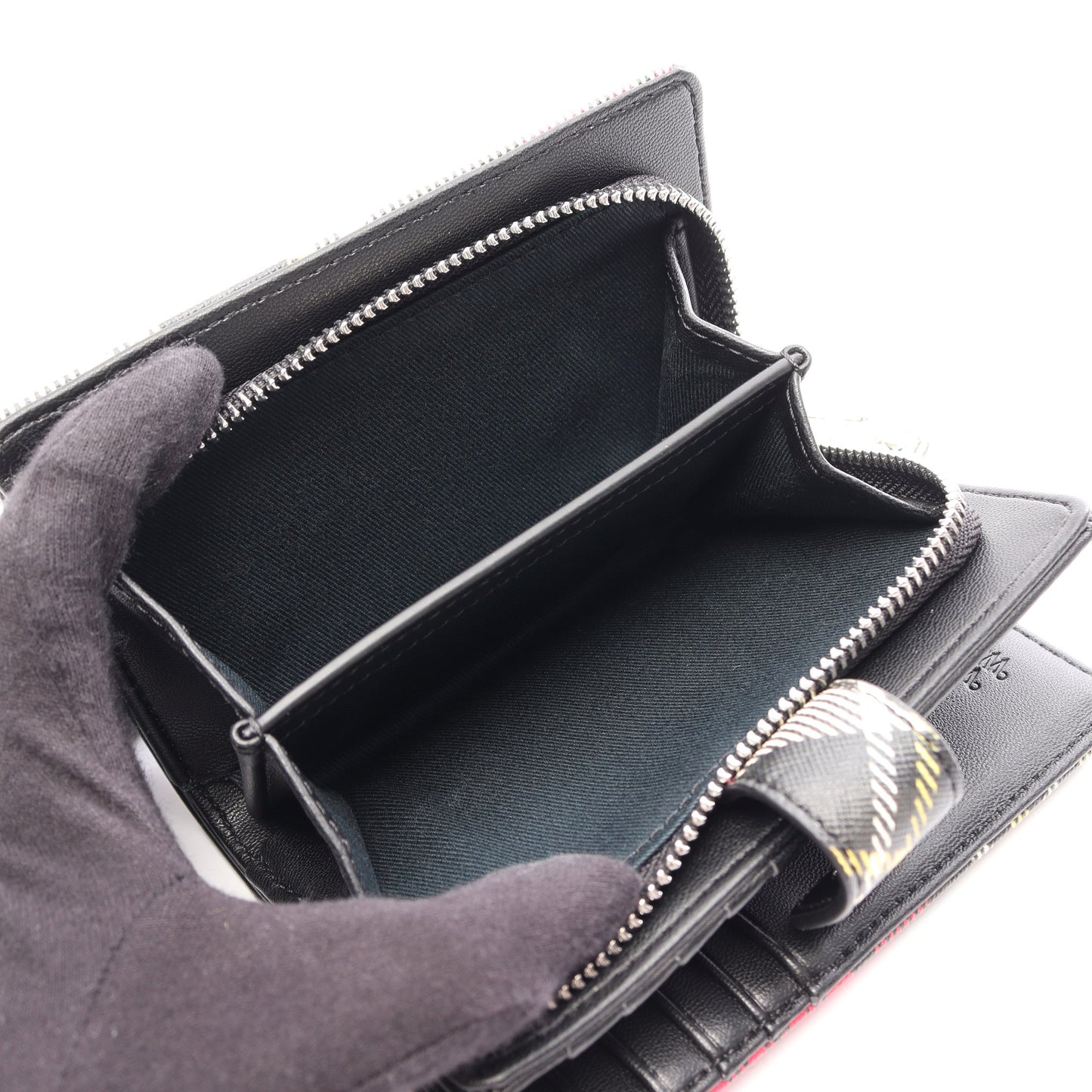 ZIP CARD WALLET オーブ 二つ折り財布 PVC マルチカラー ヴィヴィアンウエストウッド