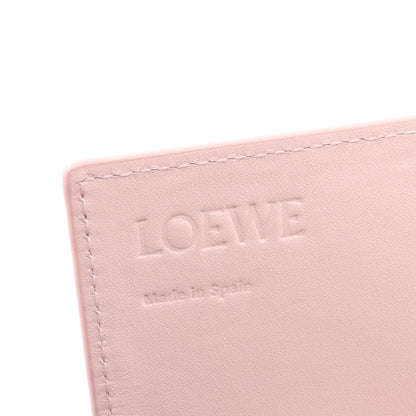 アナグラム コンチネンタル 二つ折り長財布 レザー ライトピンク ロエベ 財布・小物 LOEWE