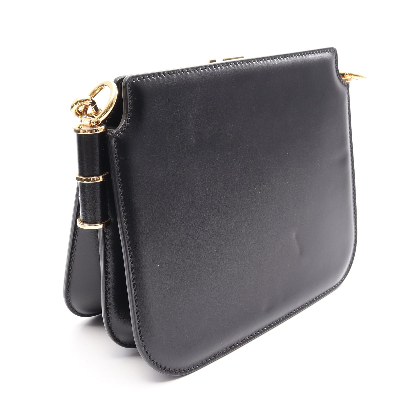 TOUCH スモール ショルダーバッグ レザー ブラック フェンディ バッグ FENDI